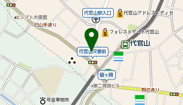 モードコスモスビルの地図画像