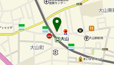 くみん大山ビルの地図画像