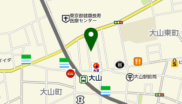 大山新世ビルの地図画像