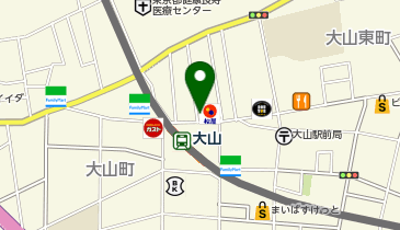 大山フロントビルの地図画像