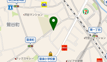 代官山517ビルの地図画像