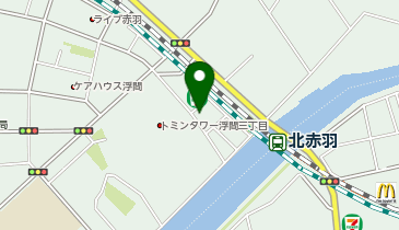 五十嵐ビルの地図画像