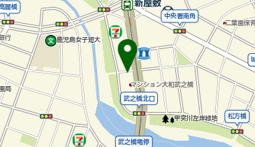 オリオン自動車ビルの地図画像