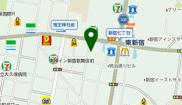 KDX東新宿ビルの地図画像