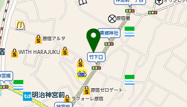 神宮前タワービルディングの地図画像