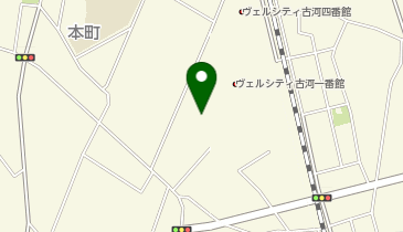 センターピース古河の地図画像