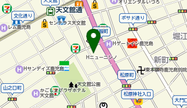 M・K天文館ビルの地図画像