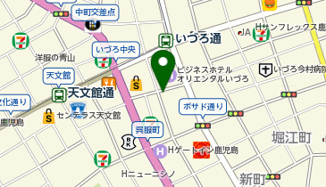 惟神いづろビルの地図画像
