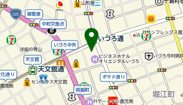 ブラザー鹿児島ビルの地図画像