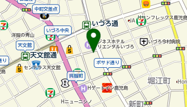ニューいづろビルの地図画像