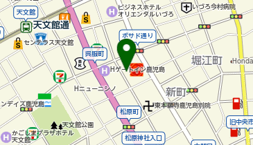 新町ビルの地図画像