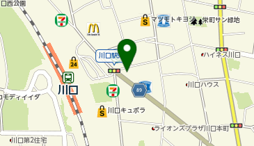シティプレイスビルの地図画像