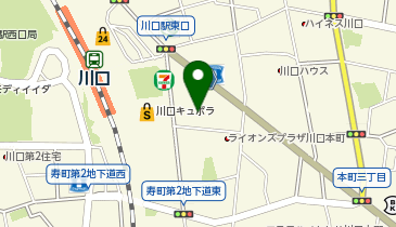 川口センタービルの地図画像
