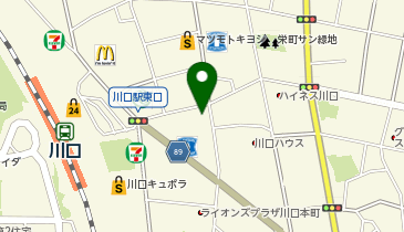 明邦川口第8ビルの地図画像
