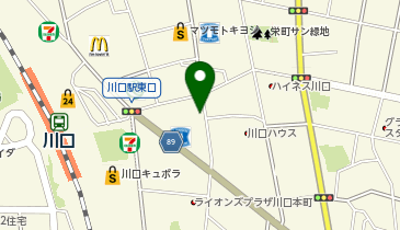 大野ビルの地図画像
