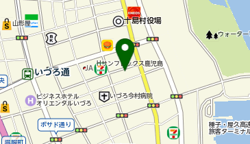 山中時計店の地図画像