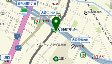 ウイン第2五反田ビルの地図画像