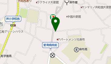 元麻布YSビルの地図画像