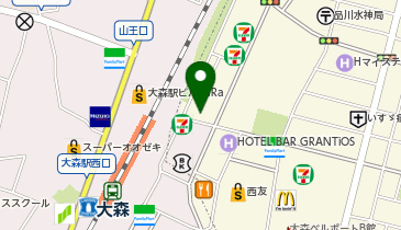 TFT大森ビルの地図画像