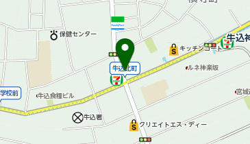 野吾ビルの地図画像