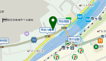 市ケ谷ZENビルの地図画像