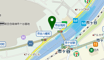TKP市ケ谷ビルの地図画像