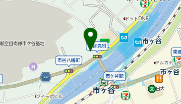 DS市ケ谷ビルの地図画像