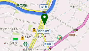 白石ビルの地図画像