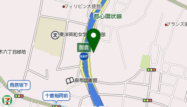 永坂更科中央ビルの地図画像