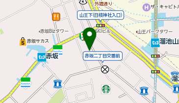 赤坂会館ビルの地図画像