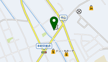 栗田商店ビルの地図画像