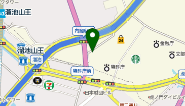 近鉄霞が関ビルの地図画像