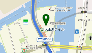 シーフォートスクエアJTBビルの地図画像