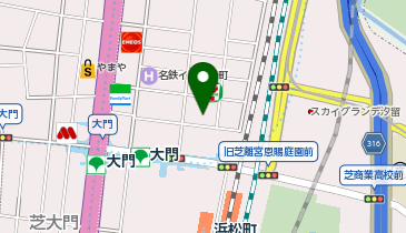 オリックス浜松町ビルの地図画像