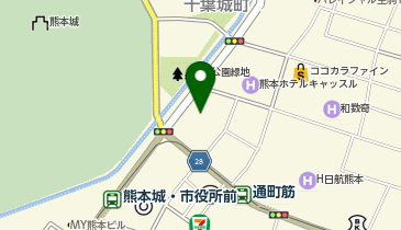 日本郵政グループ熊本ビルの地図画像