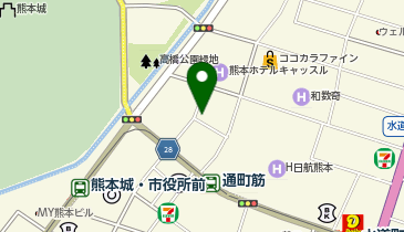 郵政福祉熊本第一ビルの地図画像