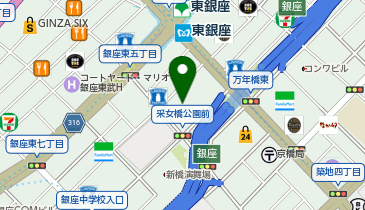 時事通信ビルの地図画像