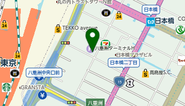 TC第34八重洲1丁目ビルの地図画像