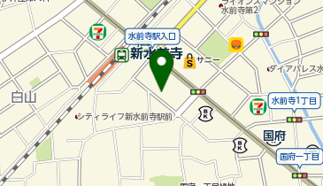 優染ビルの地図画像