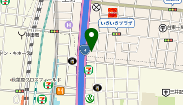 水作秋葉原ビルの地図画像