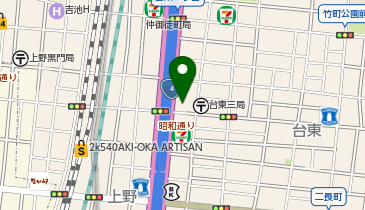 Logran御徒町ビルの地図画像