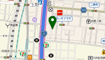 誠心Oビルの地図画像