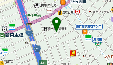 大伝馬町壱番地ビルの地図画像
