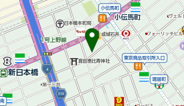 飯田梱包材料(株)の地図画像