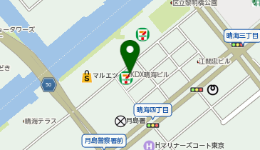 KDX晴海ビルの地図画像