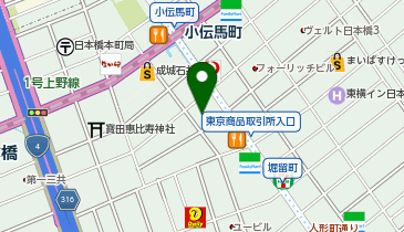 岩清日本橋ビルの地図画像