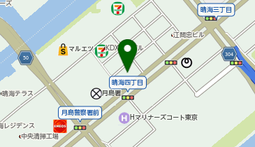 Daiwa晴海ビルの地図画像