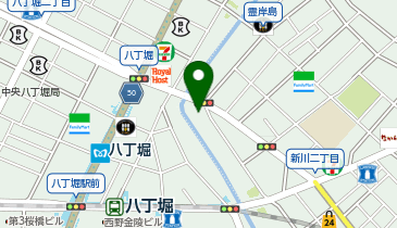 新川KHビルの地図画像