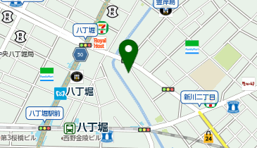 藤和新川コープマルキョー新川ビルの地図画像