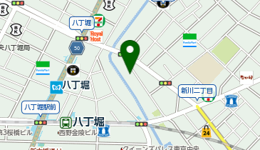 第二中村ビルの地図画像